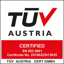 ISO 9001 · TÜV Austria